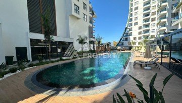 Квартира 1+1 в престижном ЖК, 57 м². Махмутлар, Алания - Ракурс 37