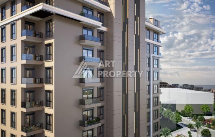 Стартовые цены на квартиры от 70 до 140 кв.м. в Махмутларе, Алания - Ракурс 3