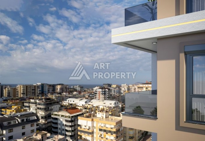 Стартовые цены на квартиры от 70 до 140 кв.м. в Махмутларе, Алания - Ракурс 4