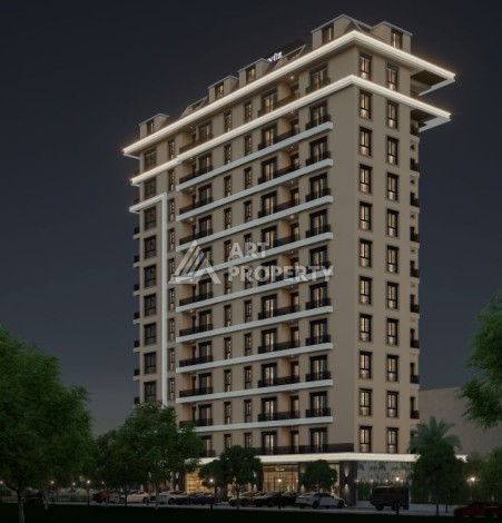 Стартовые цены на квартиры от 70 до 140 кв.м. в Махмутларе, Алания - Ракурс 8