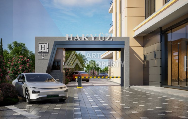 Стартовые цены на квартиры от 70 до 140 кв.м. в Махмутларе, Алания - Ракурс 9