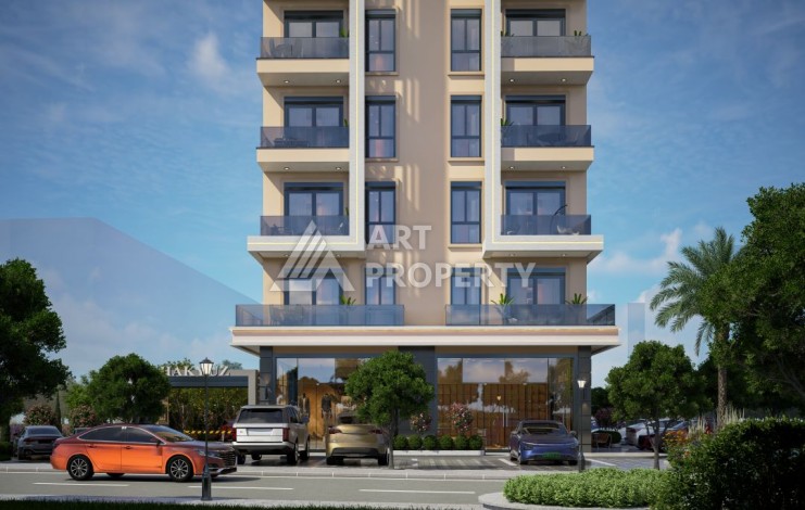 Стартовые цены на квартиры от 70 до 140 кв.м. в Махмутларе, Алания - Ракурс 10