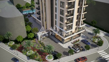 Стартовые цены на квартиры от 70 до 140 кв.м. в Махмутларе, Алания - Ракурс 14