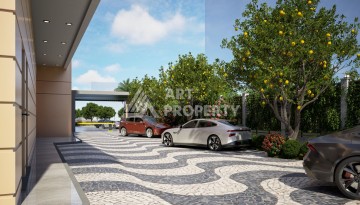 Стартовые цены на квартиры от 70 до 140 кв.м. в Махмутларе, Алания - Ракурс 15