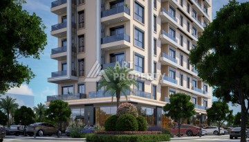 Стартовые цены на квартиры от 70 до 140 кв.м. в Махмутларе, Алания - Ракурс 16