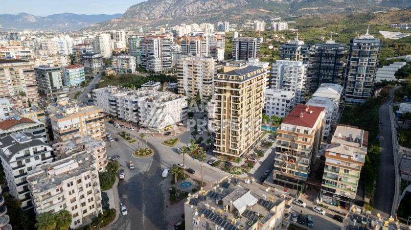 Стартовые цены на квартиры от 70 до 140 кв.м. в Махмутларе, Алания - Ракурс 24