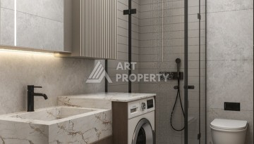 Стартовые цены на квартиры от 70 до 140 кв.м. в Махмутларе, Алания - Ракурс 32