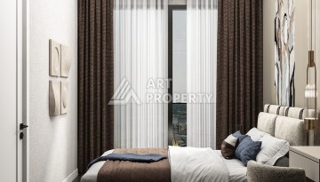 Стартовые цены на квартиры от 70 до 140 кв.м. в Махмутларе, Алания - Ракурс 35