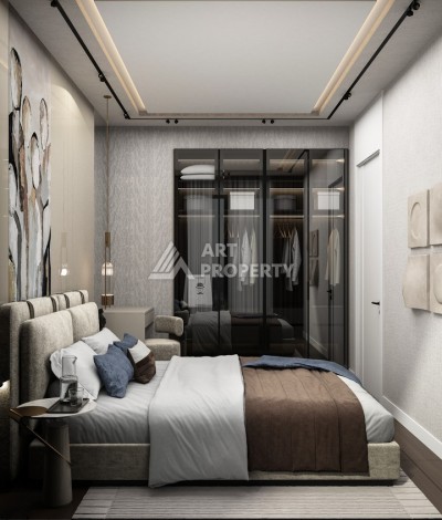 Стартовые цены на квартиры от 70 до 140 кв.м. в Махмутларе, Алания - Ракурс 35