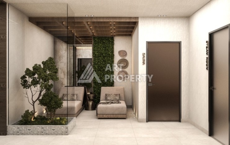 Стартовые цены на квартиры от 70 до 140 кв.м. в Махмутларе, Алания - Ракурс 38