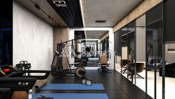 Стартовые цены на квартиры от 70 до 140 кв.м. в Махмутларе, Алания - Ракурс 43