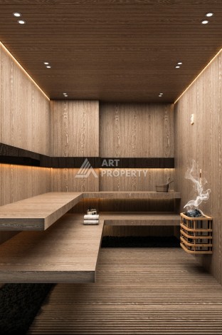 Стартовые цены на квартиры от 70 до 140 кв.м. в Махмутларе, Алания - Ракурс 45