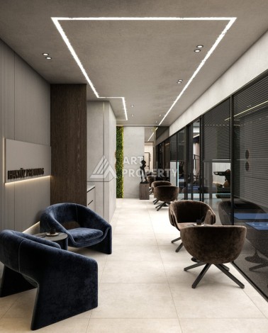 Стартовые цены на квартиры от 70 до 140 кв.м. в Махмутларе, Алания - Ракурс 46