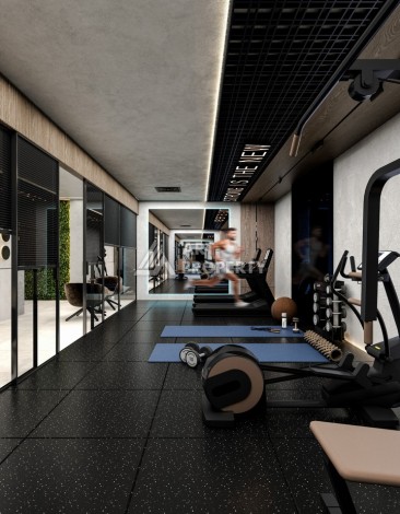 Стартовые цены на квартиры от 70 до 140 кв.м. в Махмутларе, Алания - Ракурс 48