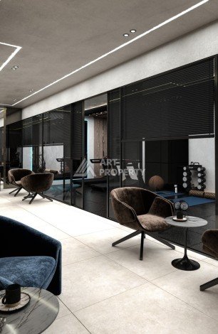 Стартовые цены на квартиры от 70 до 140 кв.м. в Махмутларе, Алания - Ракурс 51