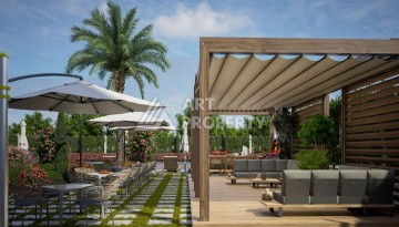 Стартовые цены на квартиры от 70 до 140 кв.м. в Махмутларе, Алания - Ракурс 53