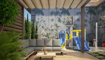 Стартовые цены на квартиры от 70 до 140 кв.м. в Махмутларе, Алания - Ракурс 59