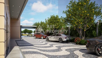 Стартовые цены на квартиры от 70 до 140 кв.м. в Махмутларе, Алания - Ракурс 60