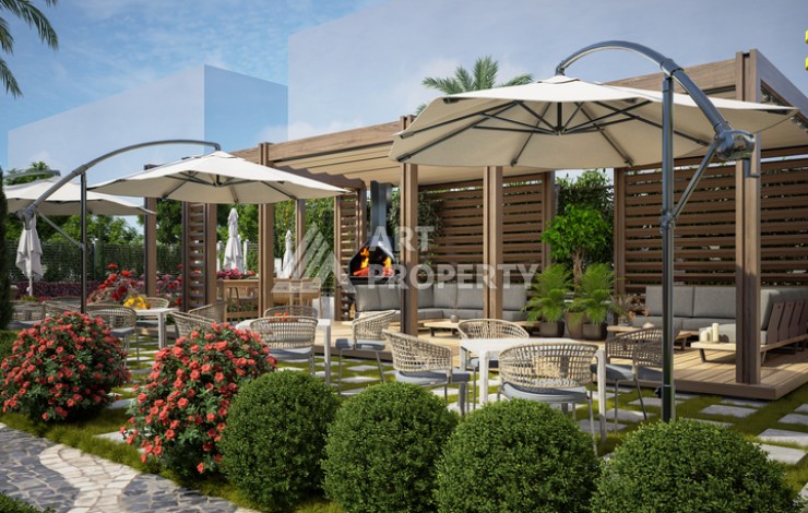 Стартовые цены на квартиры от 70 до 140 кв.м. в Махмутларе, Алания - Ракурс 60