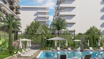 Квартиры с видом на море 2+1, 3+1 и 4+2. Первая береговая линия в Махмутларе - Ракурс 4