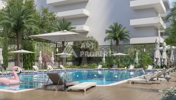 Квартиры с видом на море 2+1, 3+1 и 4+2. Первая береговая линия в Махмутларе - Ракурс 5