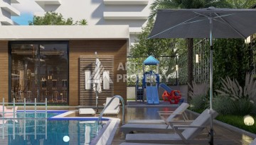 Квартиры с видом на море 2+1, 3+1 и 4+2. Первая береговая линия в Махмутларе - Ракурс 6