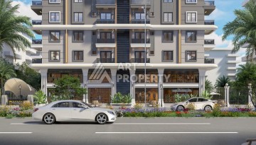 Квартиры с видом на море 2+1, 3+1 и 4+2. Первая береговая линия в Махмутларе - Ракурс 9