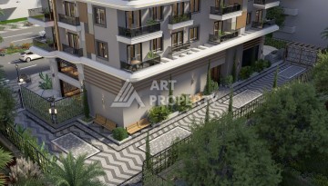 Квартиры с видом на море 2+1, 3+1 и 4+2. Первая береговая линия в Махмутларе - Ракурс 15