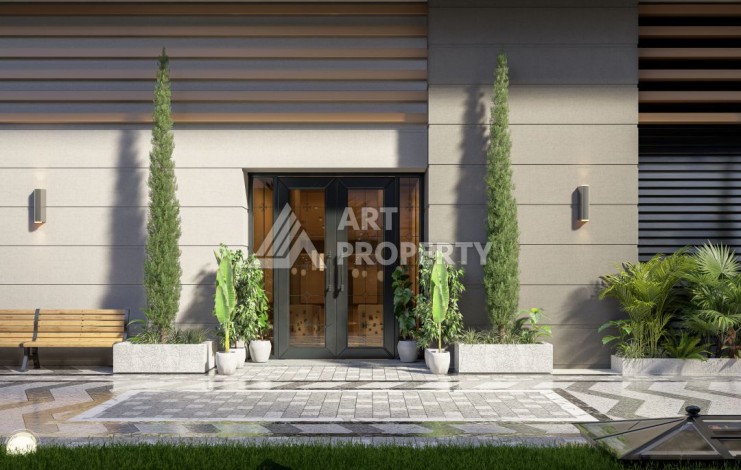 Квартиры с видом на море 2+1, 3+1 и 4+2. Первая береговая линия в Махмутларе - Ракурс 15