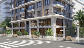 Квартиры с видом на море 2+1, 3+1 и 4+2. Первая береговая линия в Махмутларе - Ракурс 17