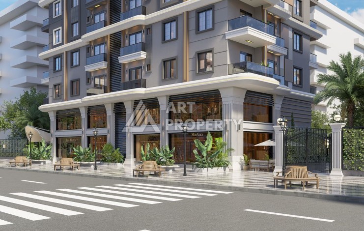 Квартиры с видом на море 2+1, 3+1 и 4+2. Первая береговая линия в Махмутларе - Ракурс 16