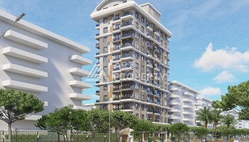 Квартиры с видом на море 2+1, 3+1 и 4+2. Первая береговая линия в Махмутларе - Ракурс 18