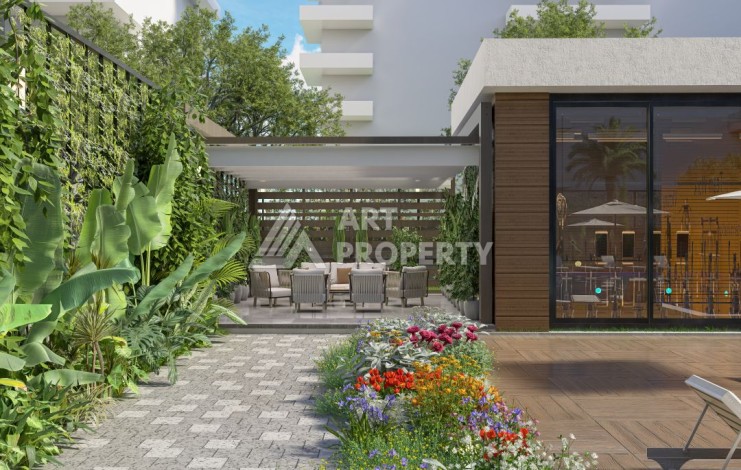 Квартиры с видом на море 2+1, 3+1 и 4+2. Первая береговая линия в Махмутларе - Ракурс 18