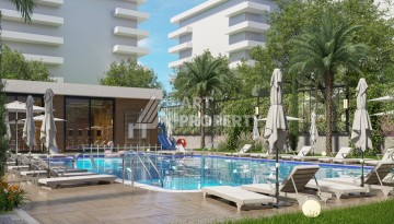 Квартиры с видом на море 2+1, 3+1 и 4+2. Первая береговая линия в Махмутларе - Ракурс 21