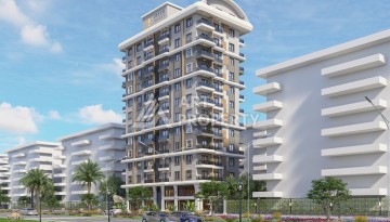 Квартиры с видом на море 2+1, 3+1 и 4+2. Первая береговая линия в Махмутларе - Ракурс 22