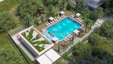 Квартиры с видом на море 2+1, 3+1 и 4+2. Первая береговая линия в Махмутларе - Ракурс 26