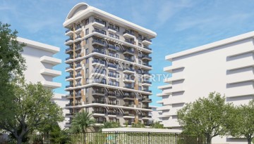 Квартиры с видом на море 2+1, 3+1 и 4+2. Первая береговая линия в Махмутларе - Ракурс 27