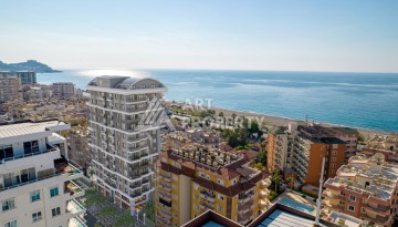 Квартиры с видом на море 2+1, 3+1 и 4+2. Первая береговая линия в Махмутларе - Ракурс 31