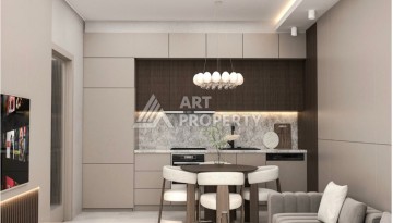 Квартиры с видом на море 2+1, 3+1 и 4+2. Первая береговая линия в Махмутларе - Ракурс 35