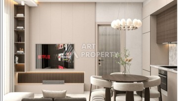 Квартиры с видом на море 2+1, 3+1 и 4+2. Первая береговая линия в Махмутларе - Ракурс 36