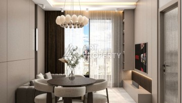 Квартиры с видом на море 2+1, 3+1 и 4+2. Первая береговая линия в Махмутларе - Ракурс 37