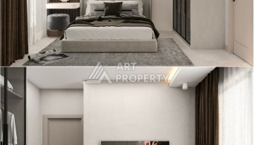 Квартиры с видом на море 2+1, 3+1 и 4+2. Первая береговая линия в Махмутларе - Ракурс 39