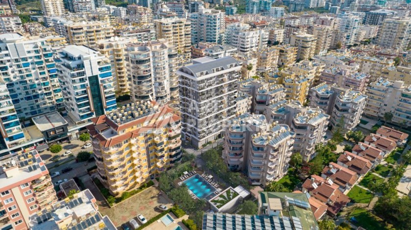 Квартиры с видом на море 2+1, 3+1 и 4+2. Первая береговая линия в Махмутларе - Ракурс 41