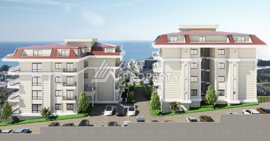 Квартиры 2+1, 3+1 и 4+1 от 110 до 265 кв.м. Кестель, Алания - Ракурс 2