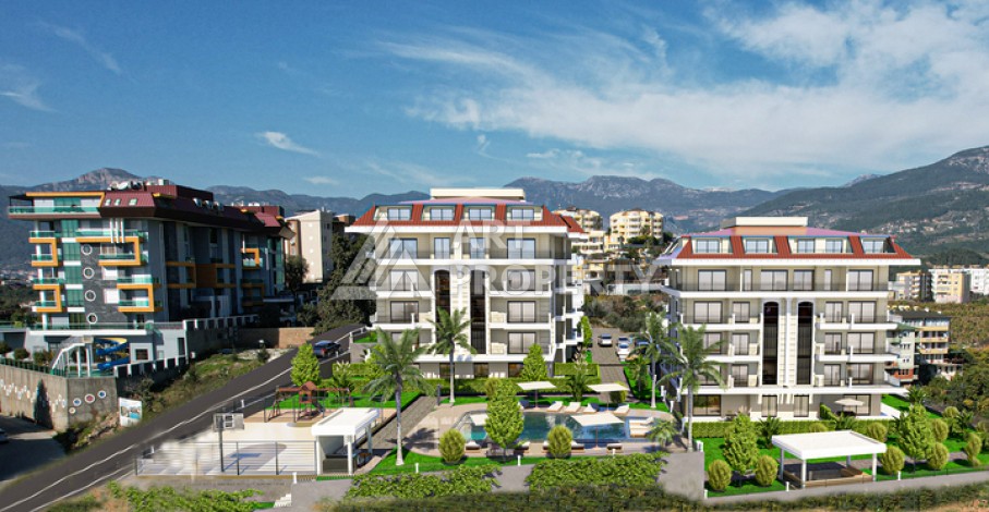 Квартиры 2+1, 3+1 и 4+1 от 110 до 265 кв.м. Кестель, Алания - Ракурс 6