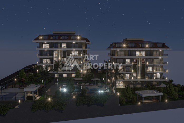 Квартиры 2+1, 3+1 и 4+1 от 110 до 265 кв.м. Кестель, Алания - Ракурс 9