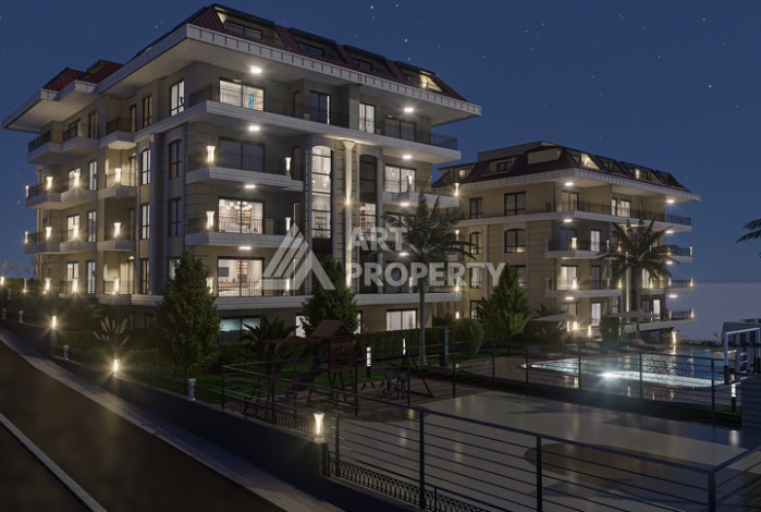 Квартиры 2+1, 3+1 и 4+1 от 110 до 265 кв.м. Кестель, Алания - Ракурс 10