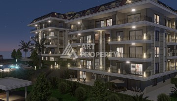 Квартиры 2+1, 3+1 и 4+1 от 110 до 265 кв.м. Кестель, Алания - Ракурс 12