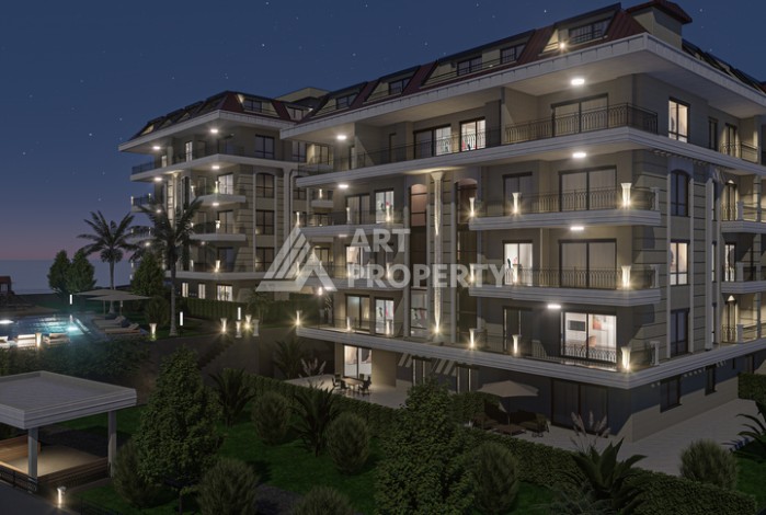 Квартиры 2+1, 3+1 и 4+1 от 110 до 265 кв.м. Кестель, Алания - Ракурс 11