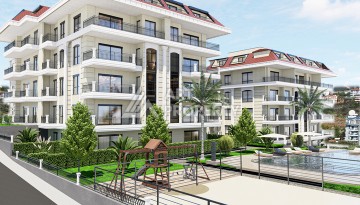 Квартиры 2+1, 3+1 и 4+1 от 110 до 265 кв.м. Кестель, Алания - Ракурс 14